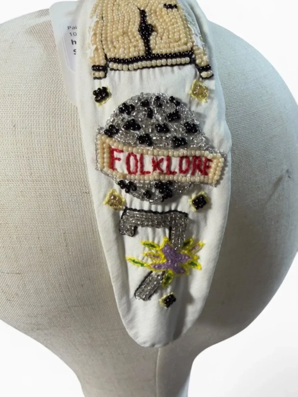 Taylor Swift Folklore Beaded Headband New